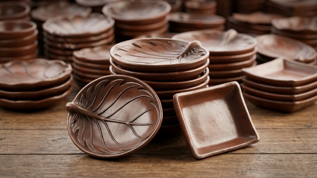 Handcrafted Clay Leaf Plates: Where Ancient Tradition Meets Timeless Craftsmanship