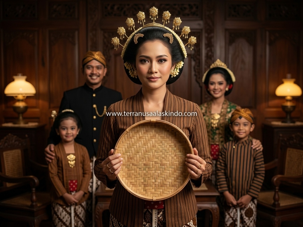 Mini Bamboo Winnowing Tray (Tampah Mini)